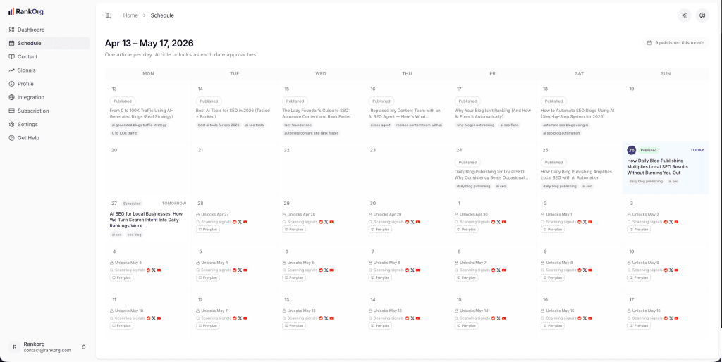 RankOrg screenshot 3
