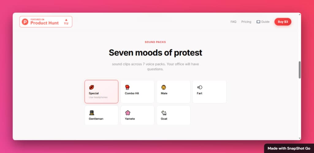 SlapWindows screenshot 2