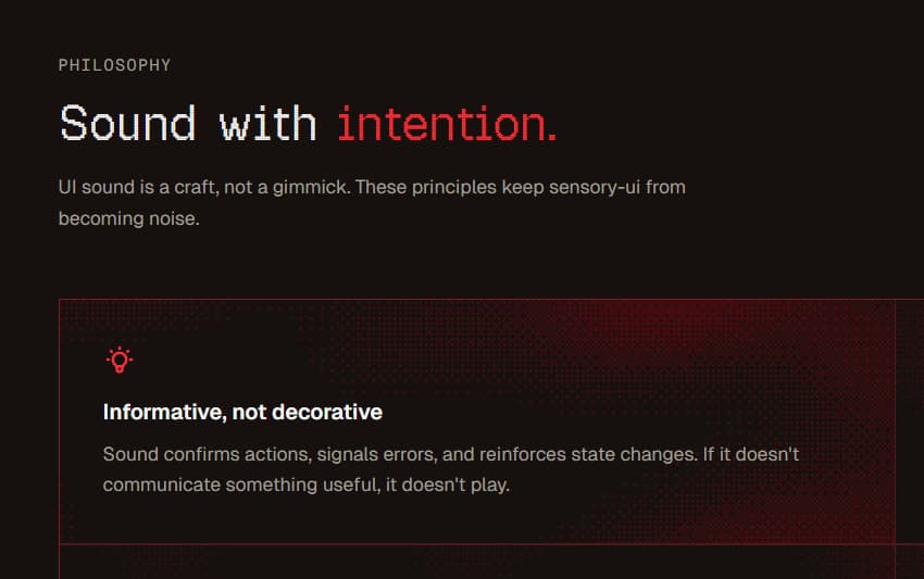 sensory-ui screenshot 3