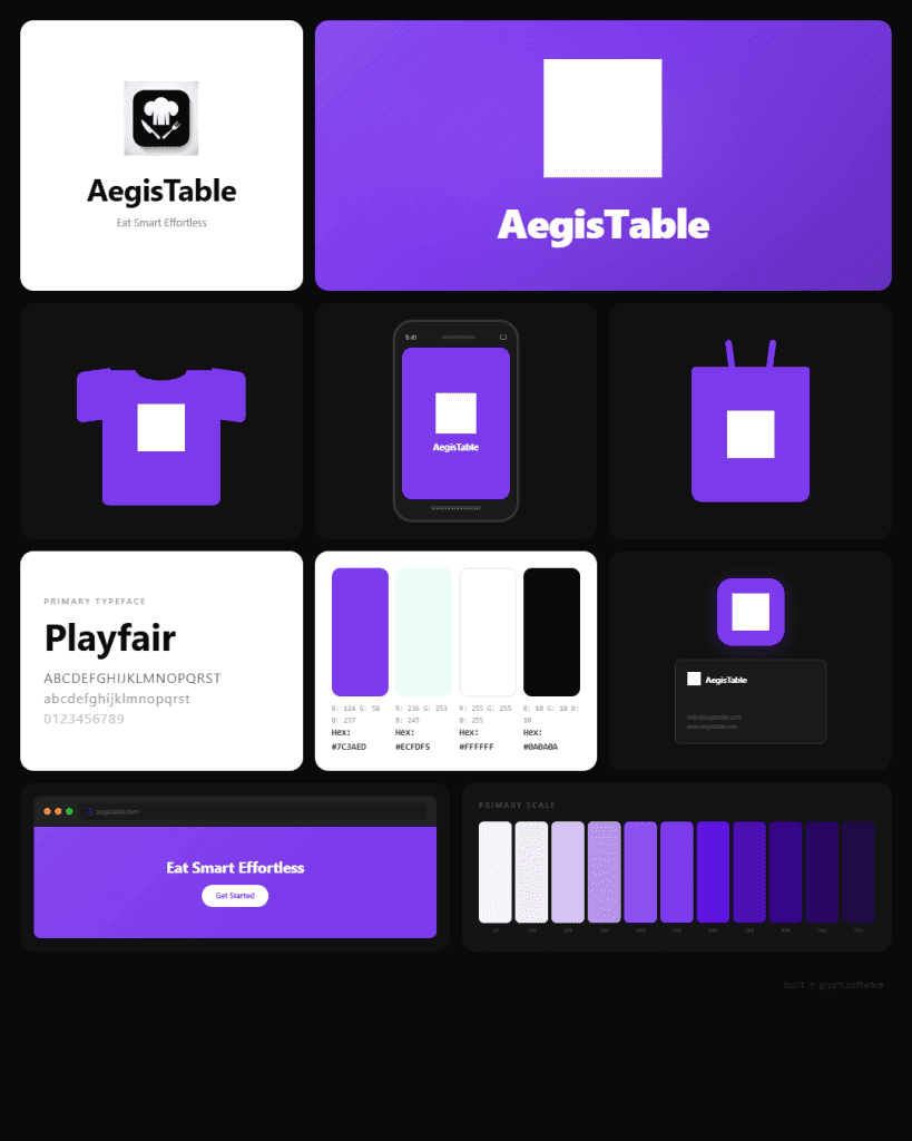 Glyph - brand identity generator screenshot 4 of 5