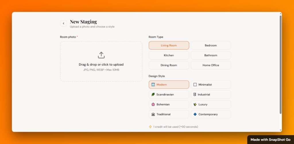 DecoAI - AI Virtual Staging screenshot 2