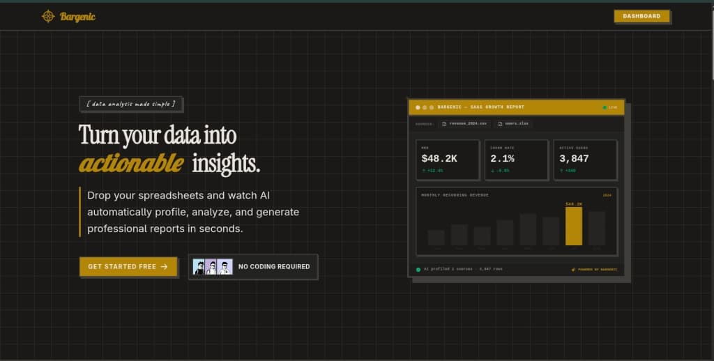 Bargenic screenshot 1