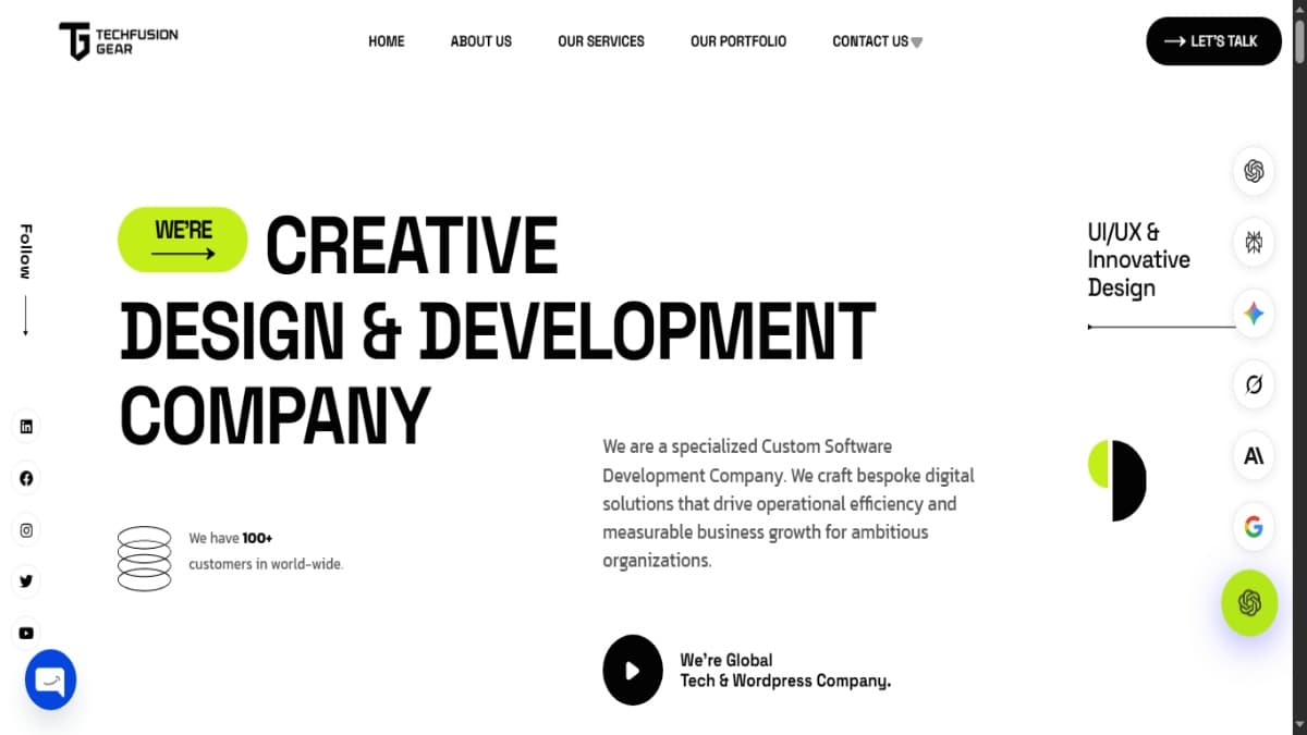 TechFusionGear: Custom IT Solutions for Business Growth - cover