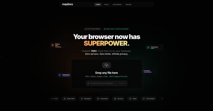 MojoDocs screenshot 1