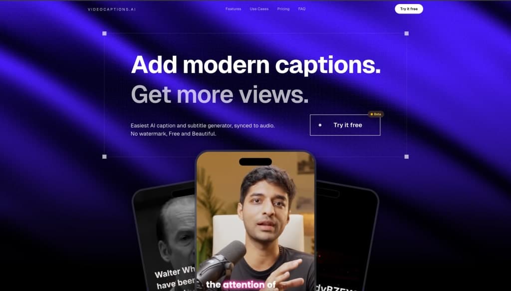 VideoCaptions.AI screenshot 1