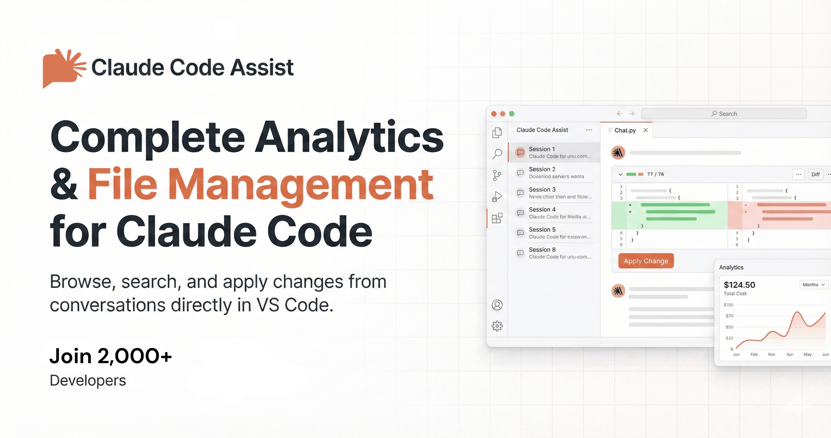 Claude Code and Codex Assist - Organize your AI coding history.