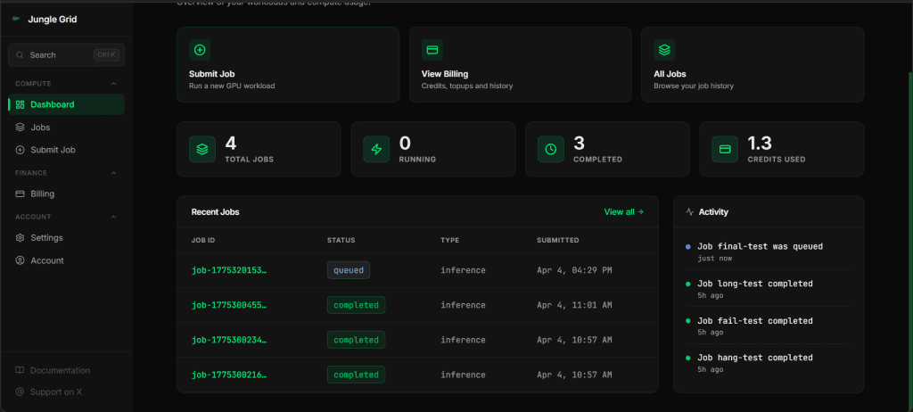 Jungle Grid screenshot 2