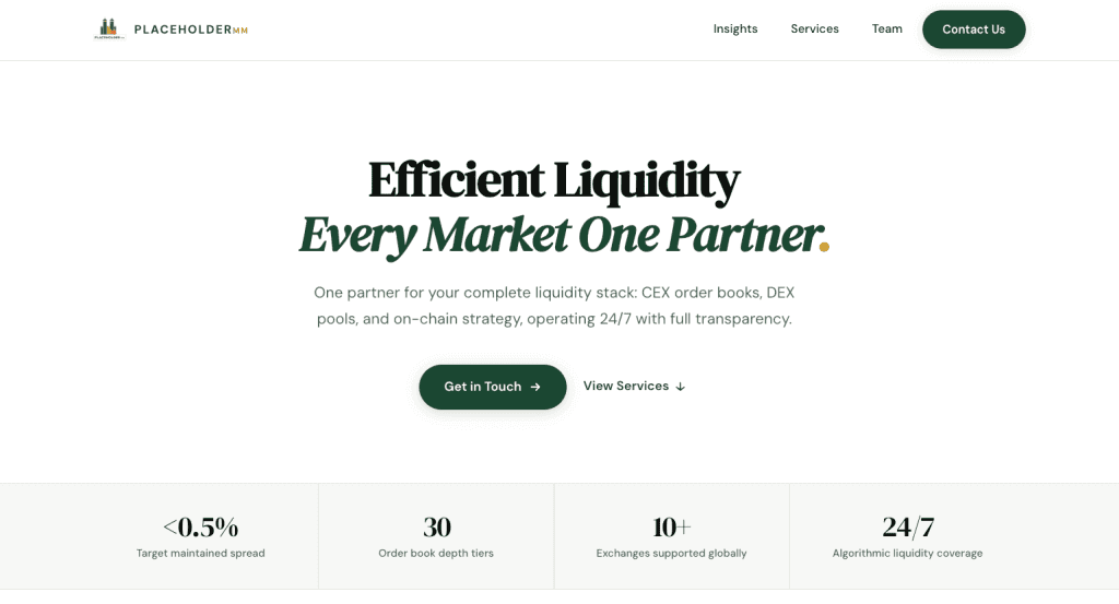 Crypto Market Maker screenshot 1