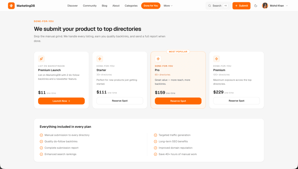 Dofollow Backlinks for SaaS & Startups screenshot 2