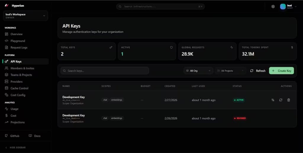 Hyperion screenshot 4
