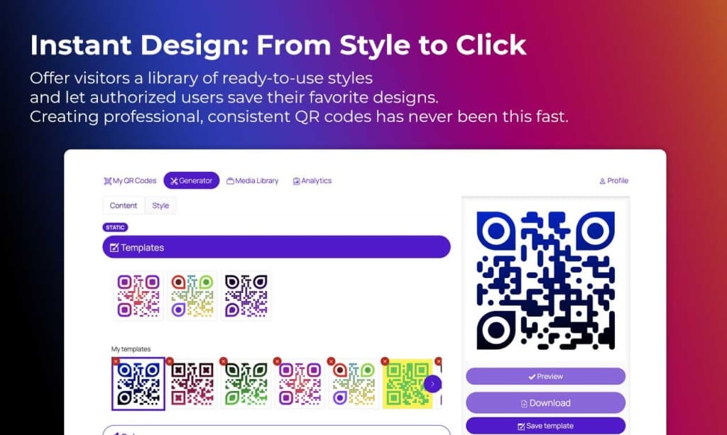 QRcdr - The All-in-One WP QR code SaaS screenshot 4