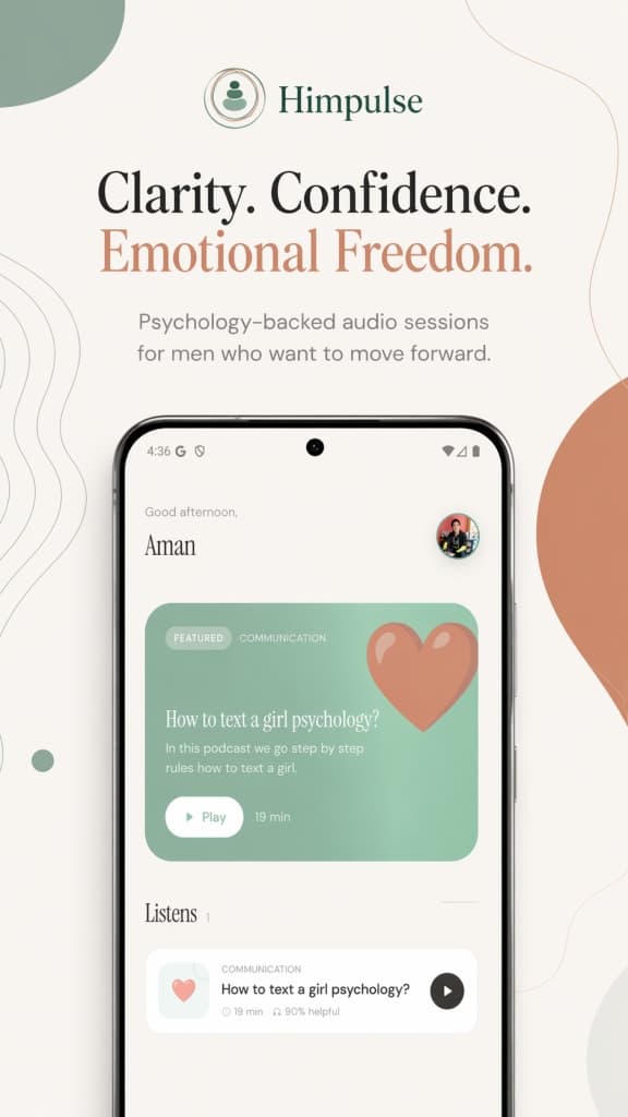 Himpulse - Men's Emotional Wellbeing App screenshot 3