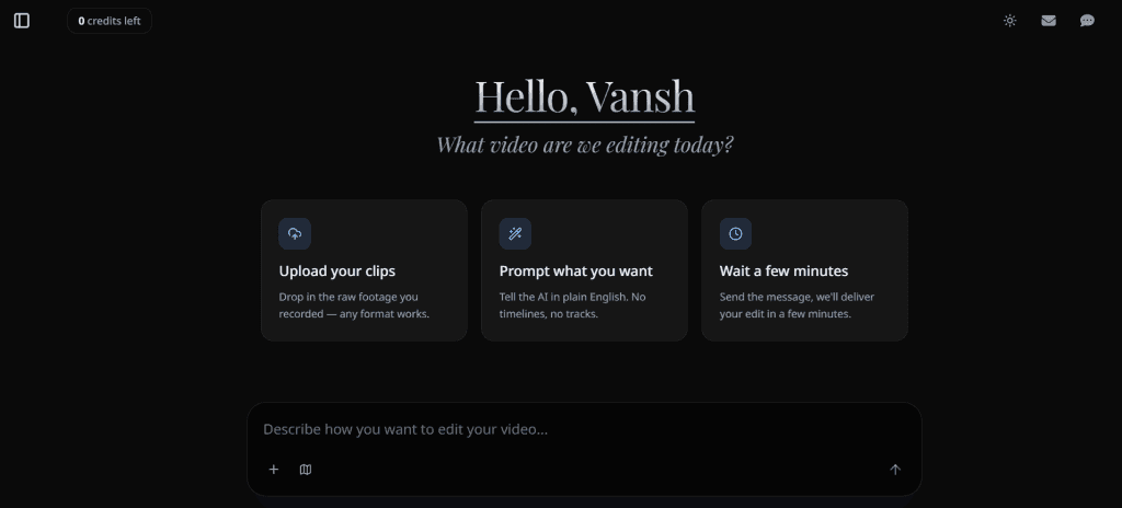 Editly AI - Video Editing Agent screenshot 2