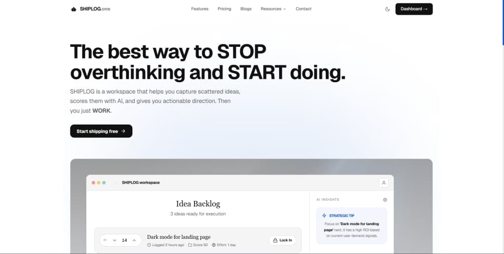 SHIPLOG screenshot 1