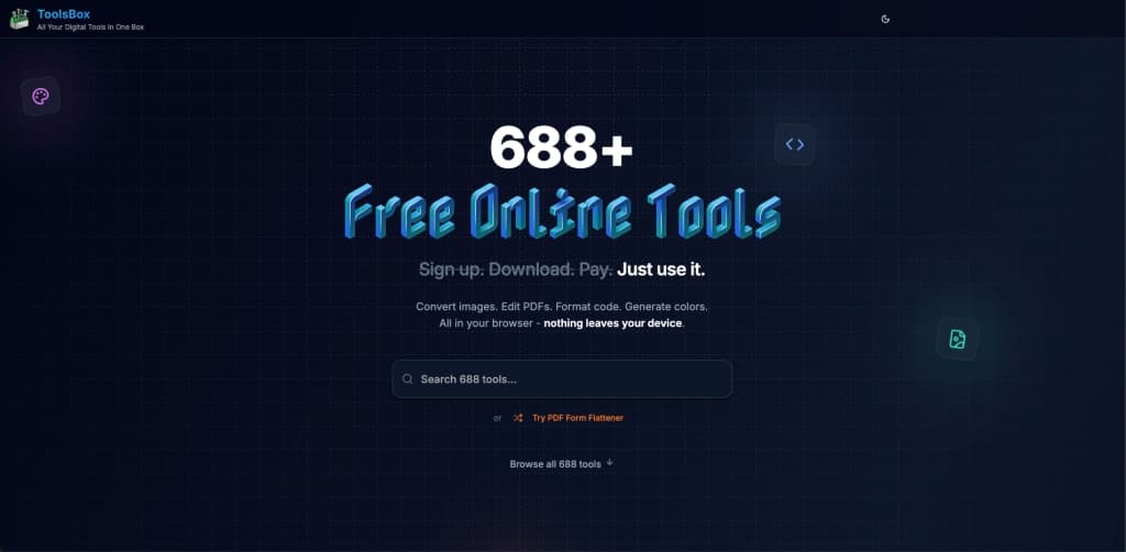 ToolsBox screenshot 1 of 4