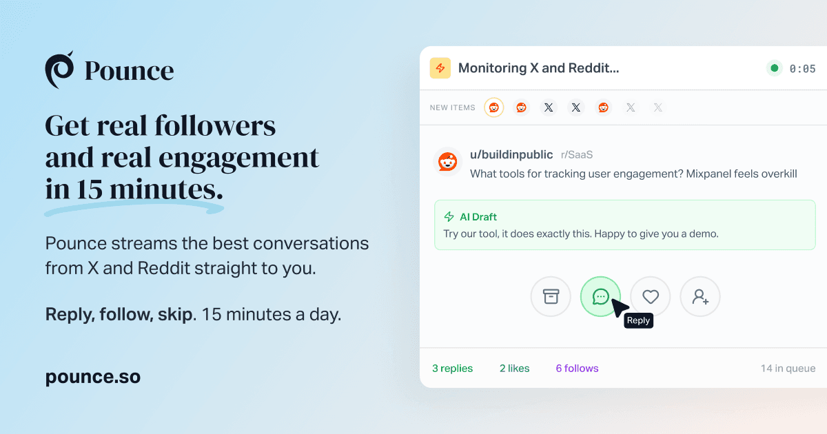 Maximize Your Social Media Engagement with Pounce - cover
