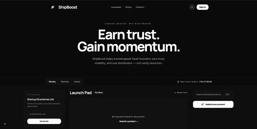 ShipBoost screenshot 1
