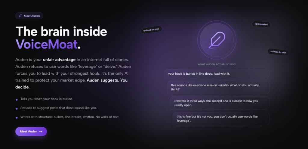 VoiceMoat screenshot 2