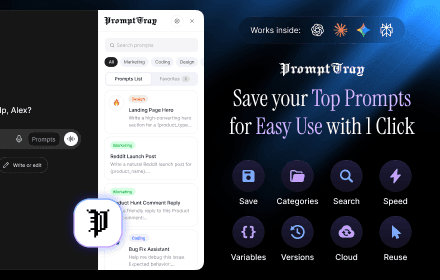 PromptTray screenshot 1