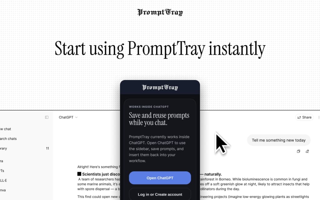 PromptTray screenshot 4