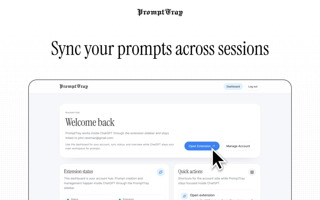 PromptTray screenshot 5