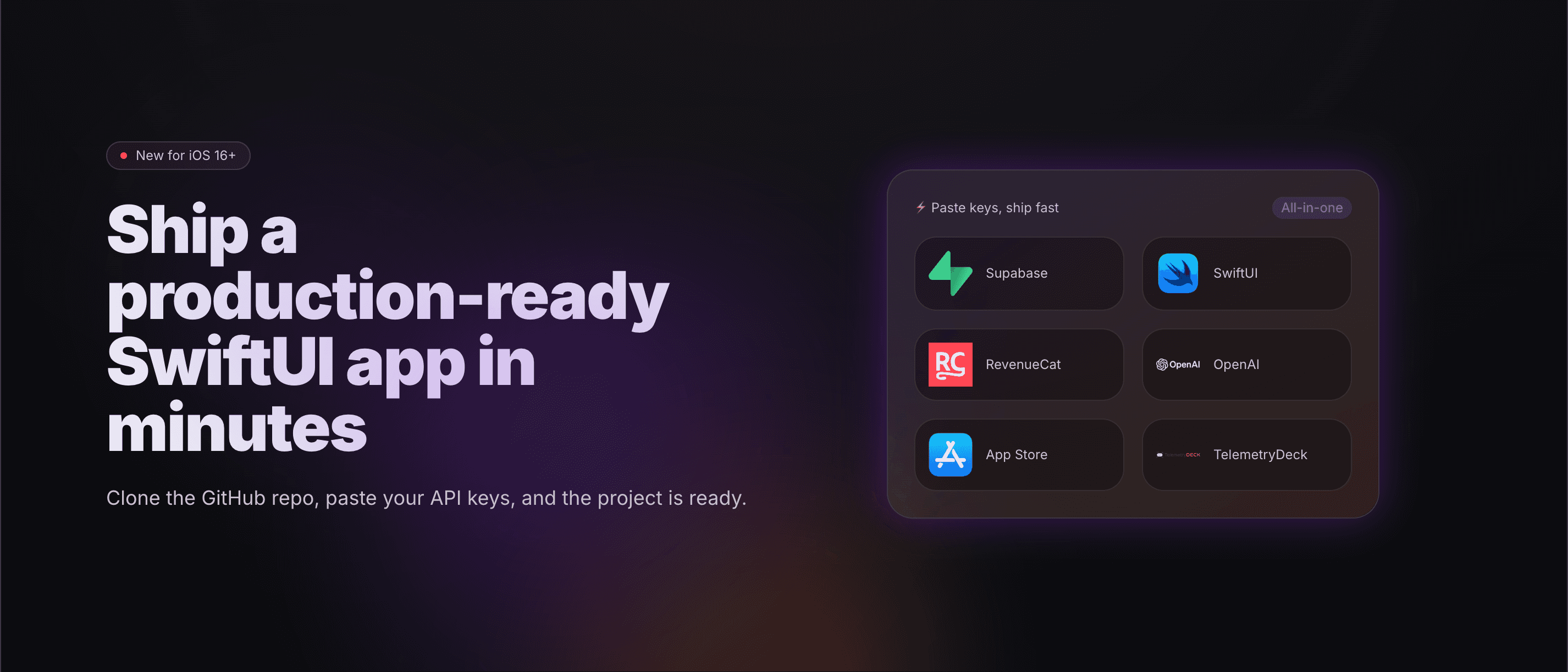 The Swift Kit - Best SwiftUI Boilerplate & iOS App Starter Kit