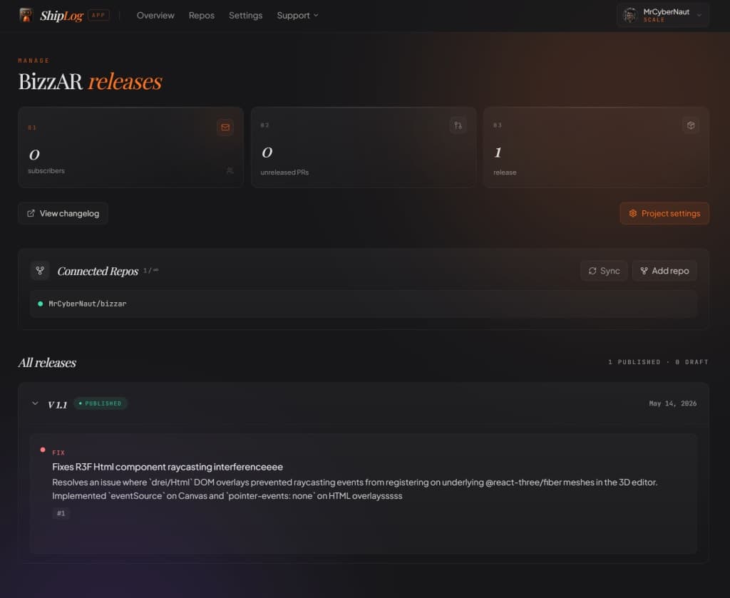 ShipLog screenshot 1 of 6