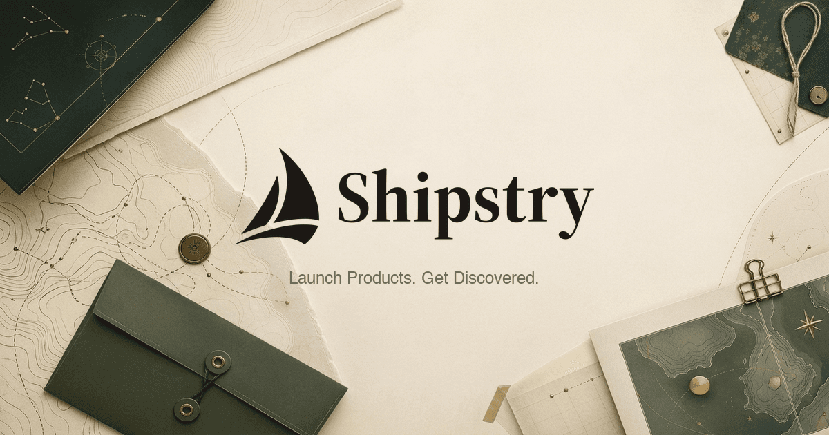 Shipstry - Weekly Product Launch Registry for Makers