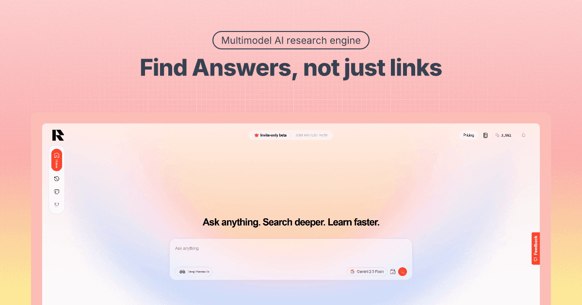 Rixx — Search the web. Get cited answers