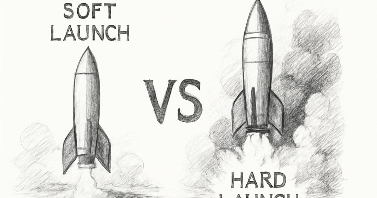 Soft Launch vs Hard Launch: Which One Wins for Indie SaaS? — cover