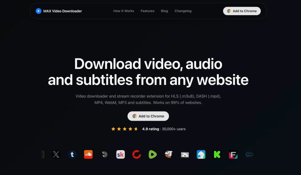MAX Video Downloader screenshot 4
