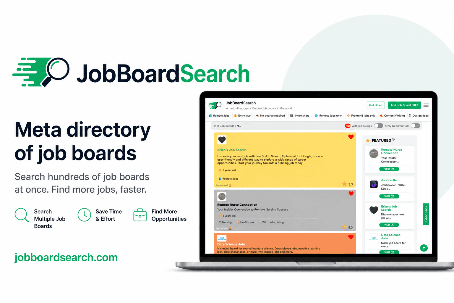 JobBoardSearch π β Meta directory of niche job boards