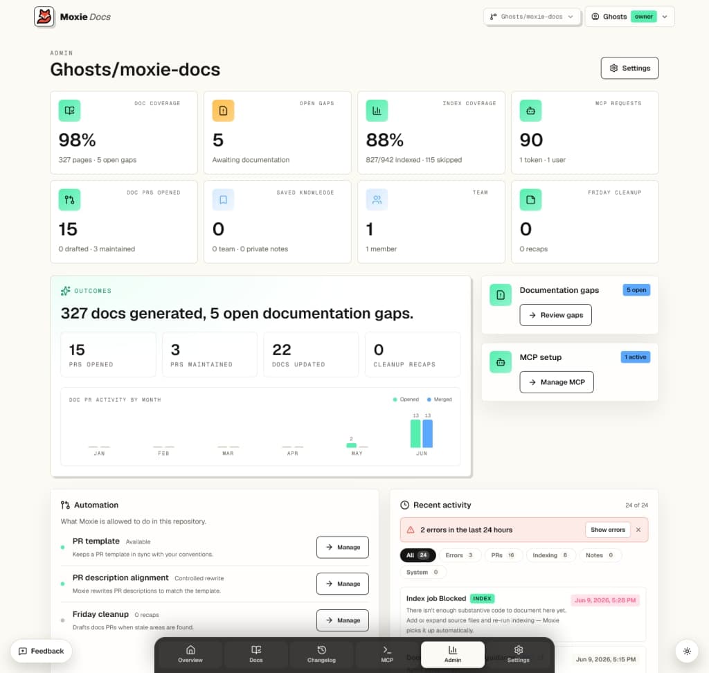 Moxie Docs screenshot 1