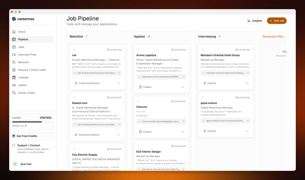 CareerMax screenshot 5 of 6