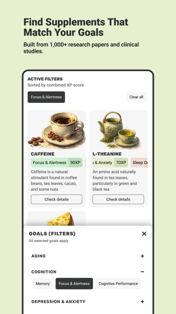 Supplement Finder screenshot 1 of 5