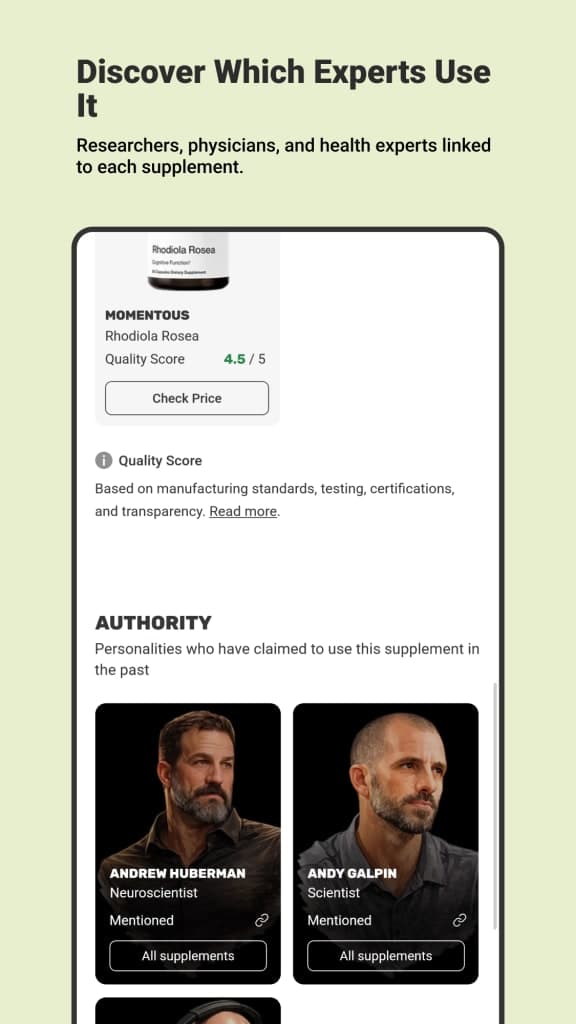 Supplement Finder screenshot 4 of 5