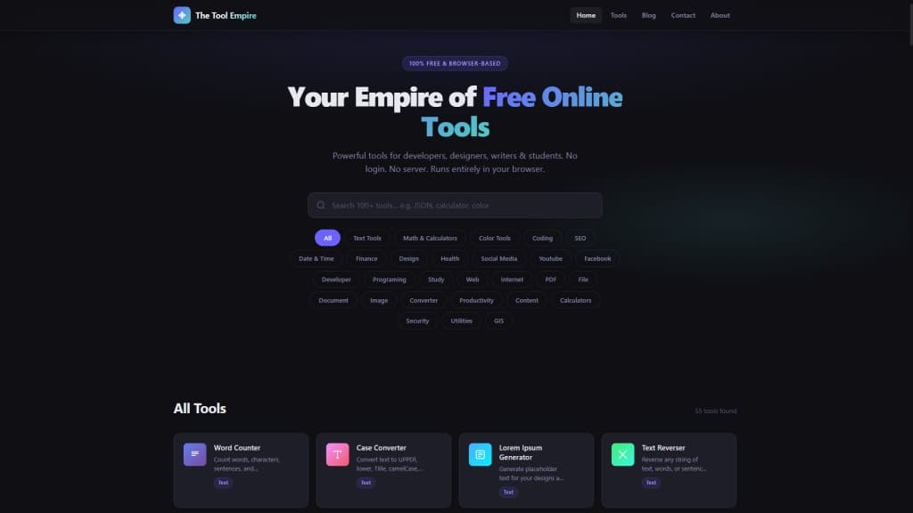 The Tool Empire screenshot 1 of 1