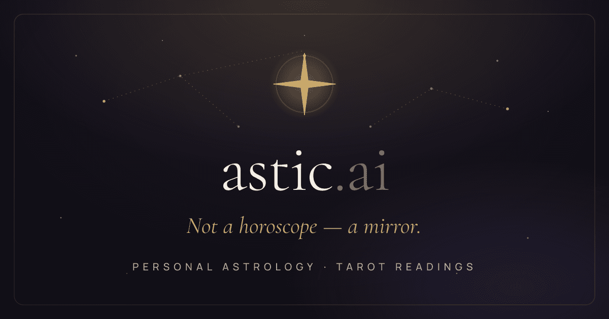 Astic - Personal astrology & tarot readings