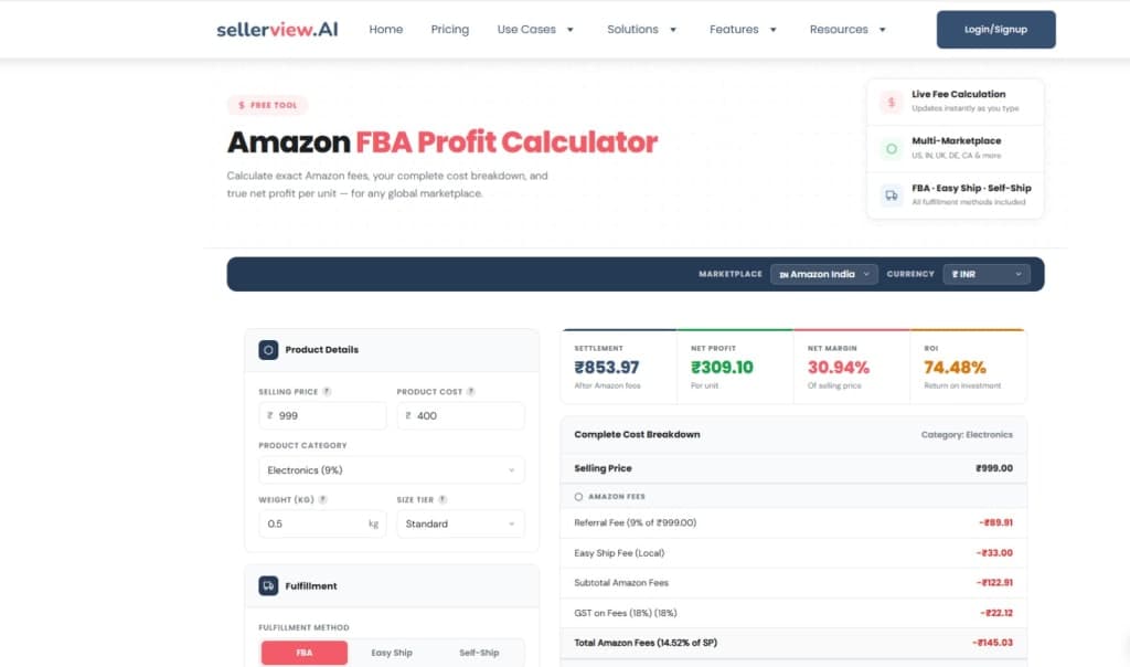 Sellerview.ai screenshot 3 of 3