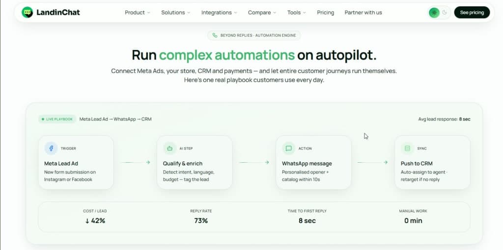 LandinChat screenshot 2 of 3