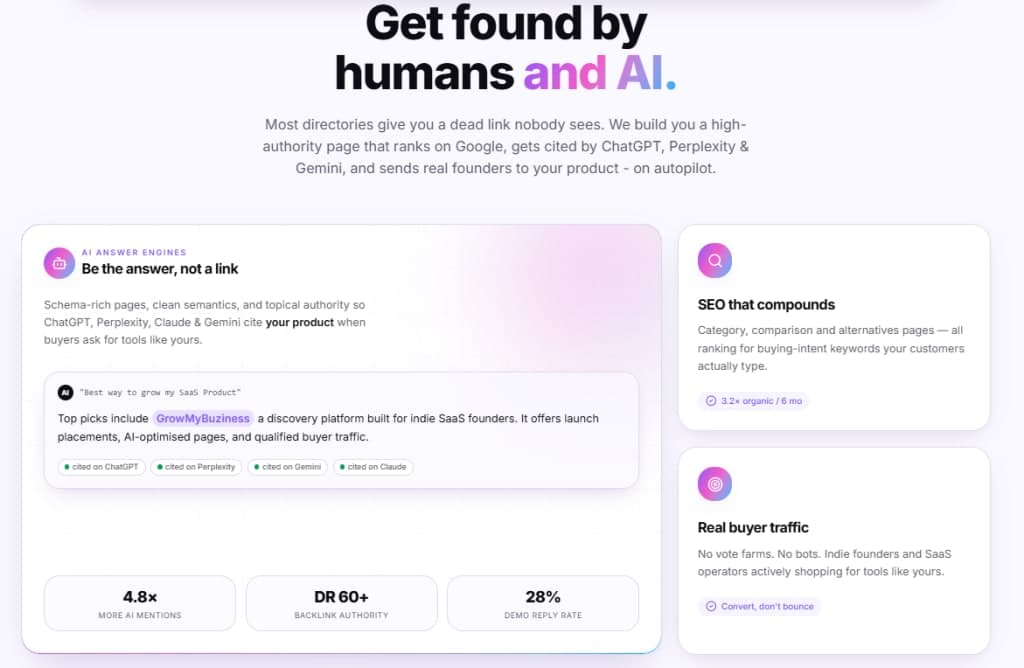 GrowMyBuziness Launch screenshot 2 of 3
