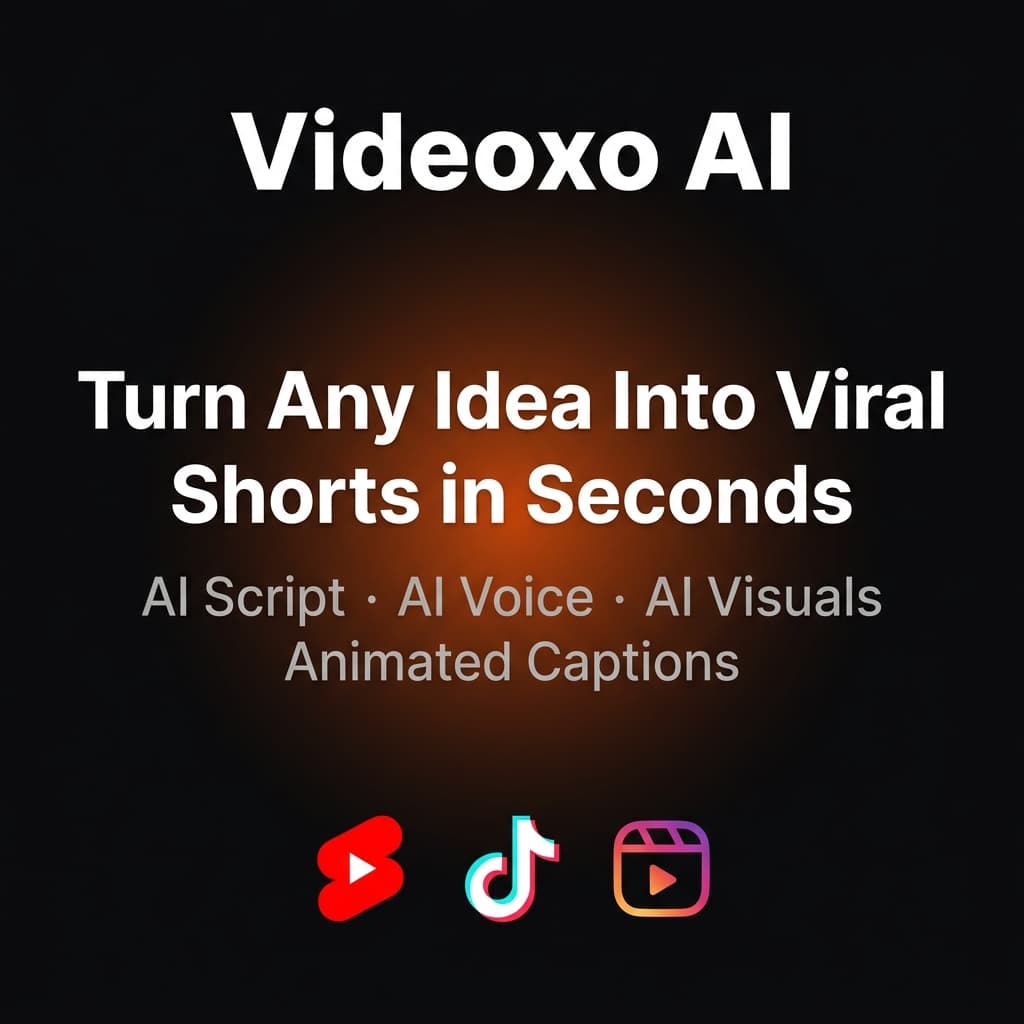VideoXO AI — Turn Any Idea Into Viral Videos in Seconds