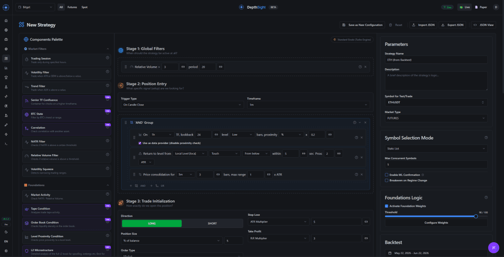 DepthSight - AI Trading Bot screenshot 1 of 3