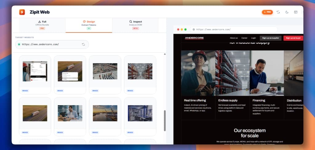 Zipit Web screenshot 5