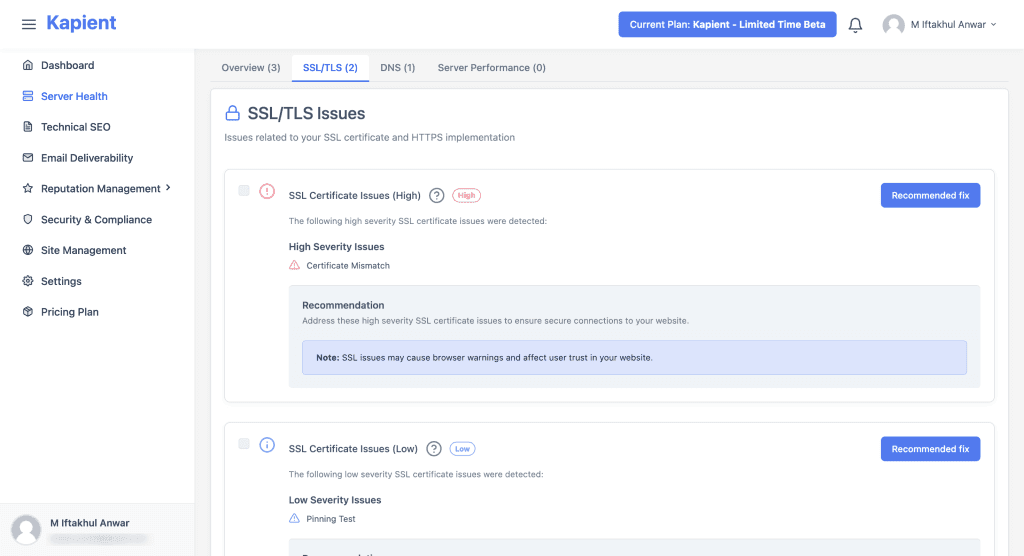 Kapient screenshot 4
