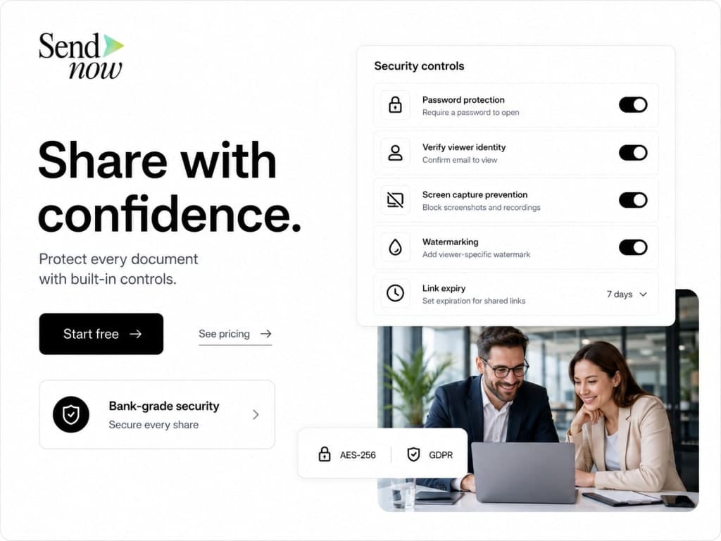 SendNow | Docsend alternative screenshot 3