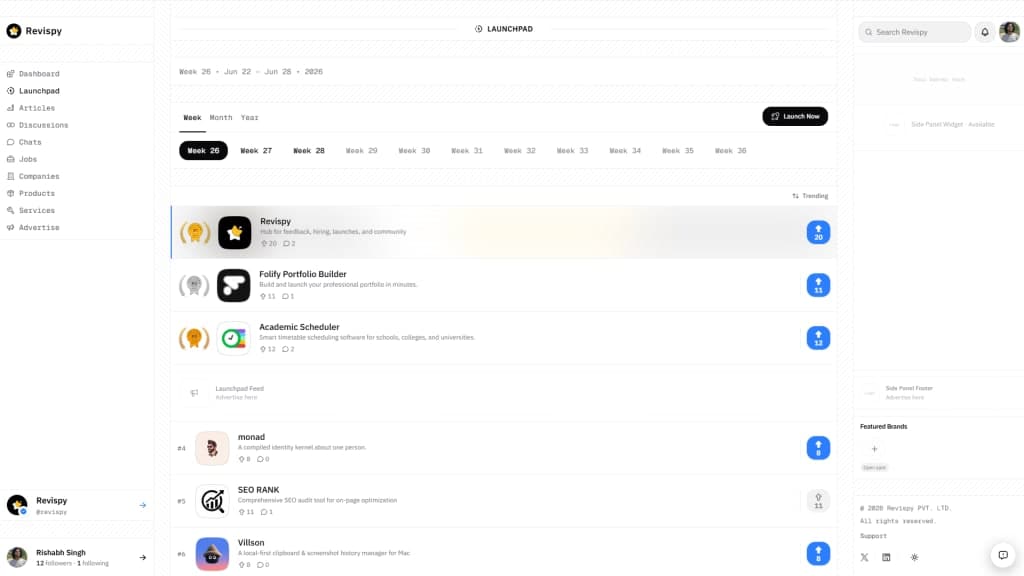 Revispy screenshot 2