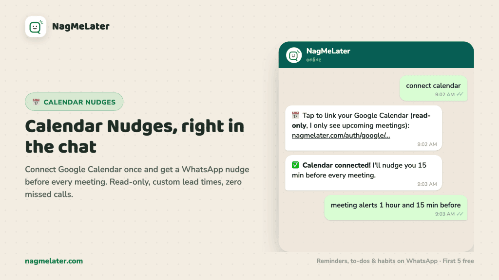 NagMeLater screenshot 4 of 6