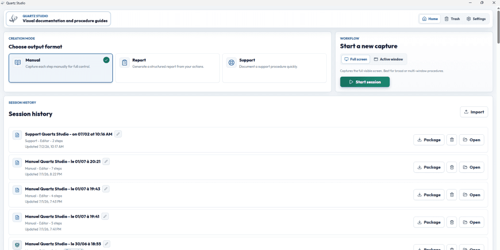 Quartz Studio screenshot 2 of 3