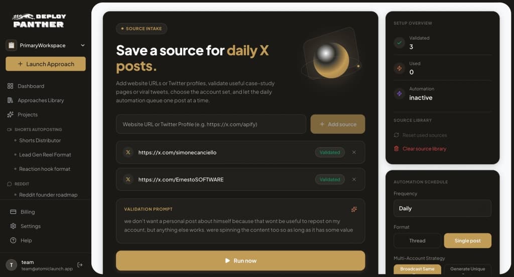 DeployPanther screenshot 2